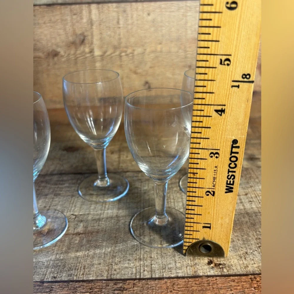 Shot Cordial Glasses Bar Ware Set Of 4 Rogaska Boris Kidric Vintage Yugoslavia